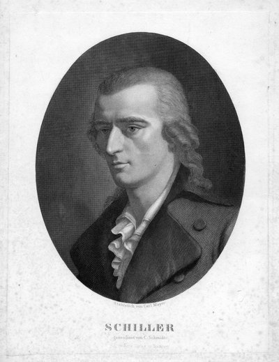 Engraved Portrait by Carl Mayer d’après Christoph